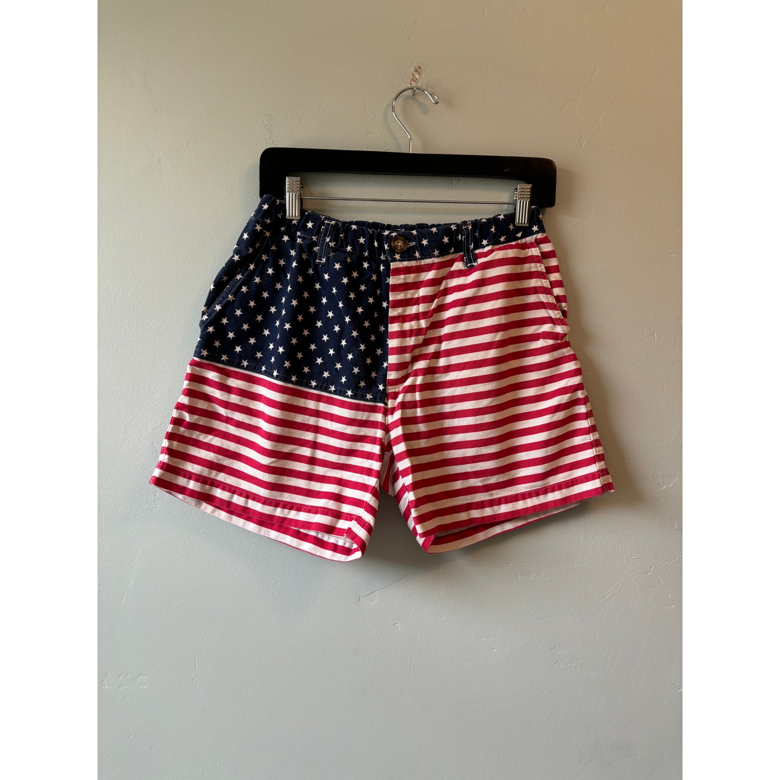 CHUBBIES American Flag Shorts 5 inseam