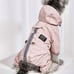 Dog raincoat