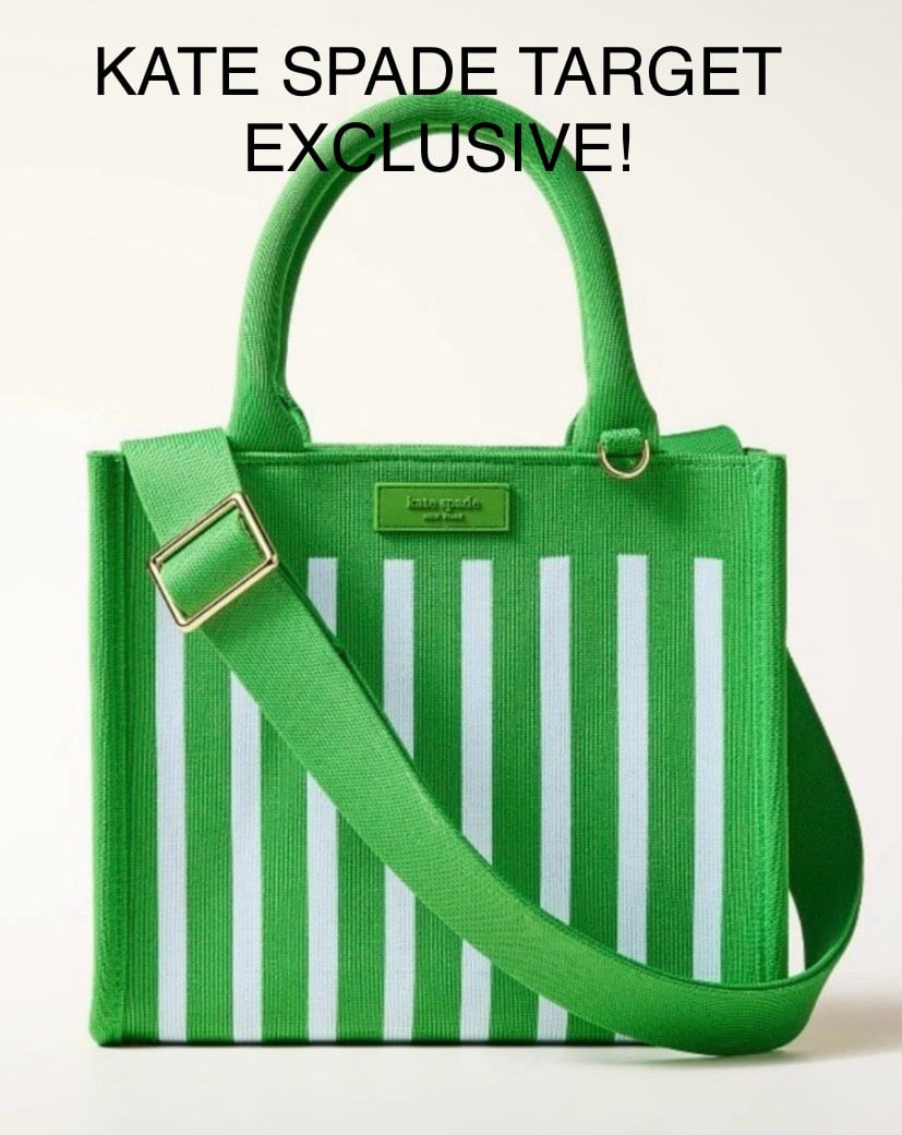 NEW RELEASE SOLD OUT! Stripe knit crossbody bag Kate Spade New York x Target