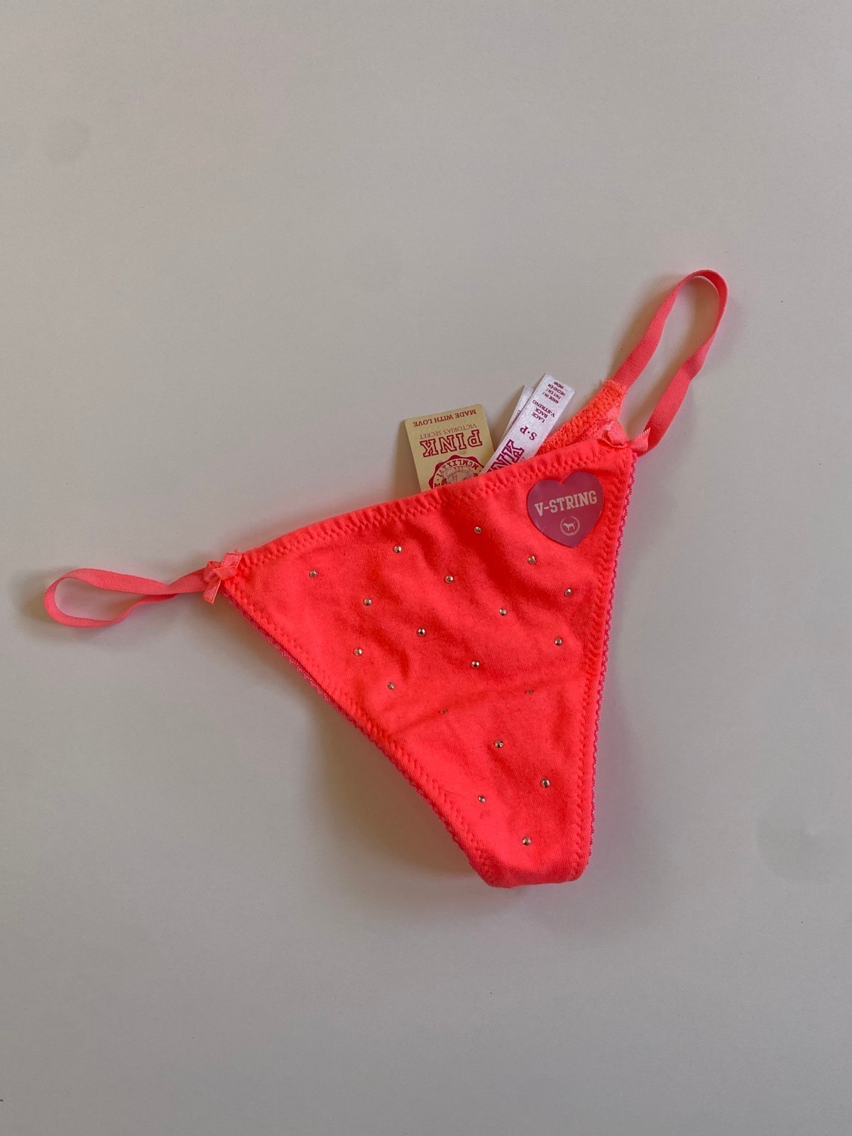 Pink Victoria’s Secret vtg panty