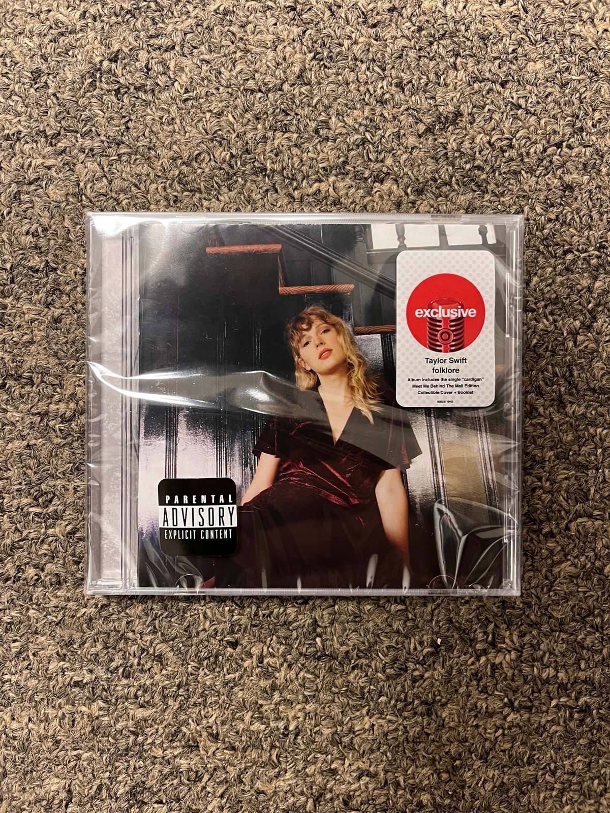 Taylor Swift Folklore CD - Target Exclusive - Rare Misprint **NEW and SEALED**