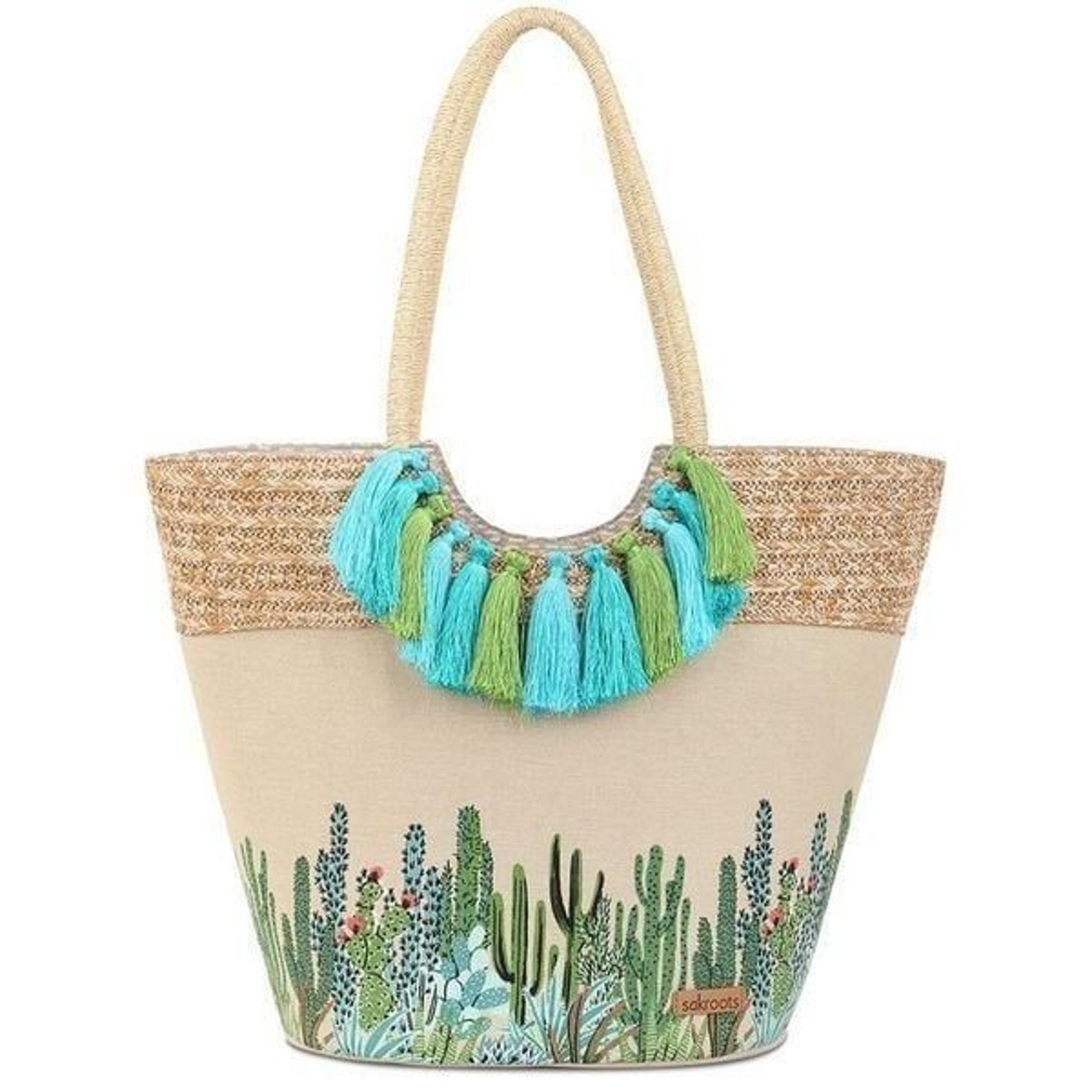 Sakroots Lola Beach Bag canvas