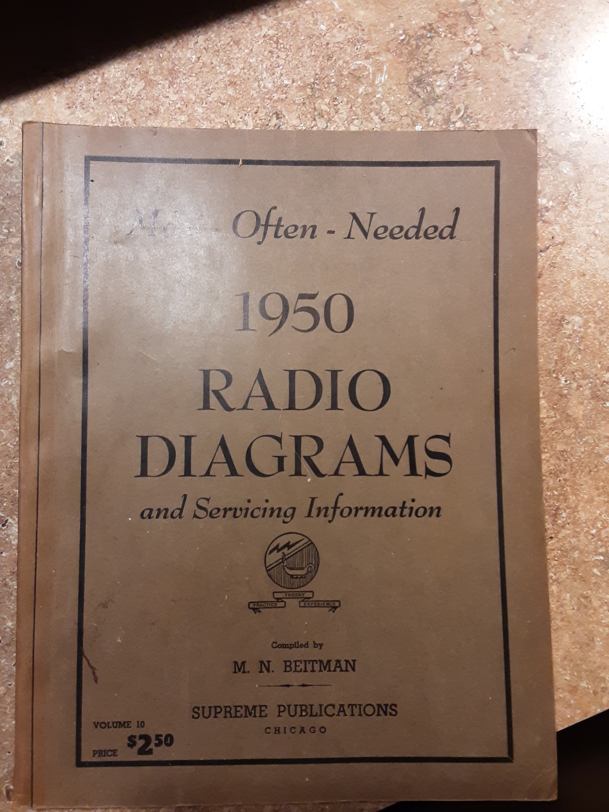 Most Often Needed  1950  Radio Diagrams  Beitman
