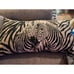Newport Tapestry Rectangular Pillows. Zebras Black and Tan