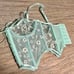 NWOT Savage X Fenty Rihanna puff dausy unlined mint hint green bustier