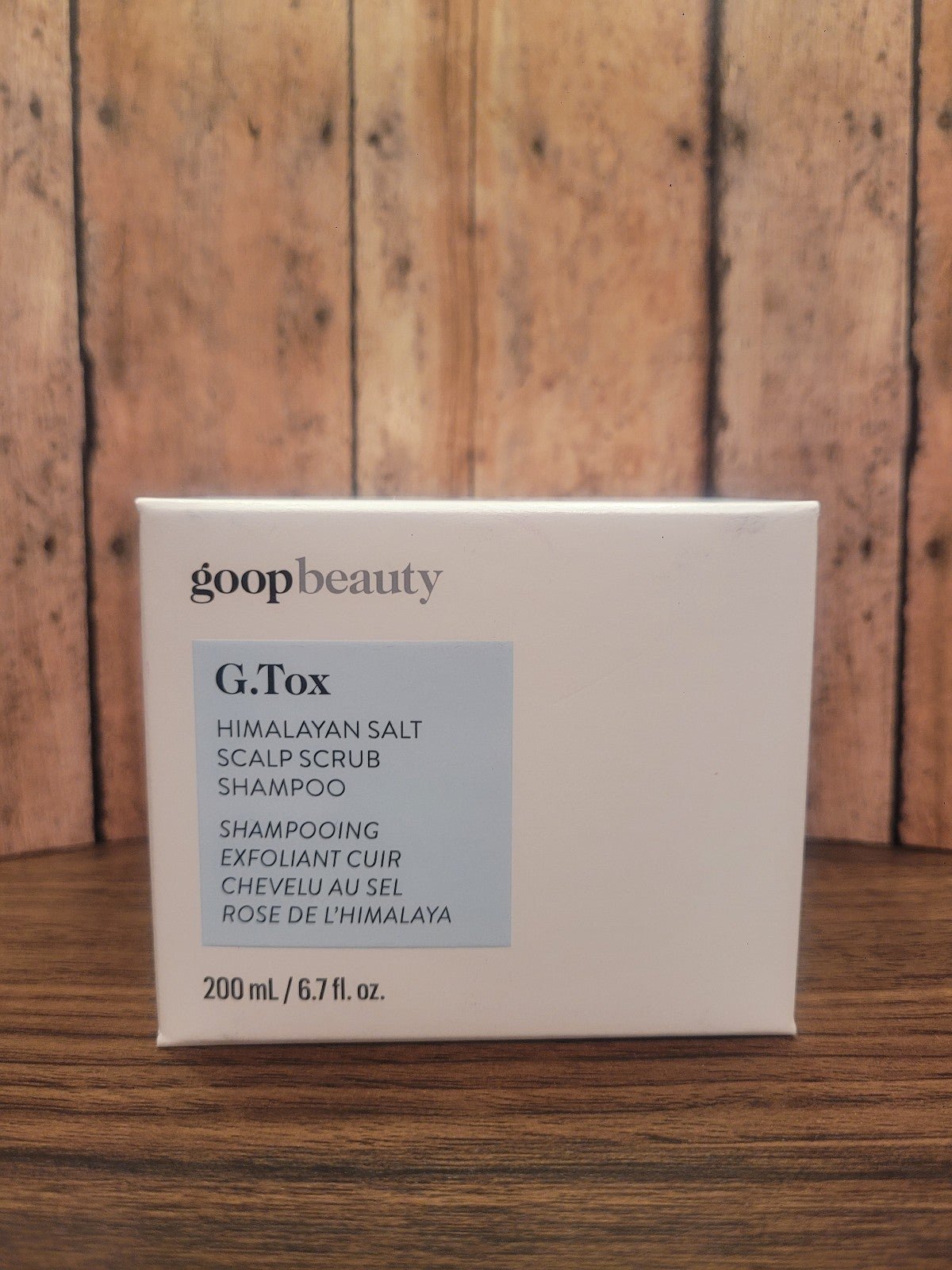 GOOP G Tox Hymalayan Salt Scalp Scrub Shampoo. Retail 55