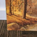 October Morn by Robert Wood Print 20 x 16 Cardboard Lithography P-605
