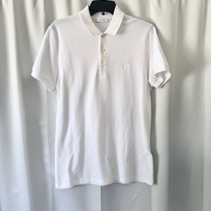 395 Versace Collection Half Face Medusa Polo