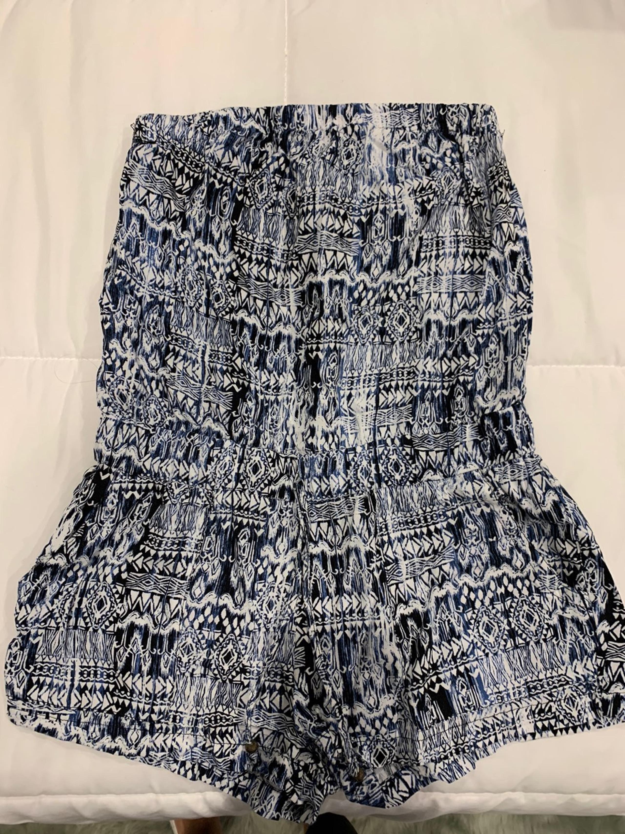 Strapless Romper