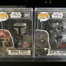 Funko Pop Star Wars Boba Fett & Darth Varder