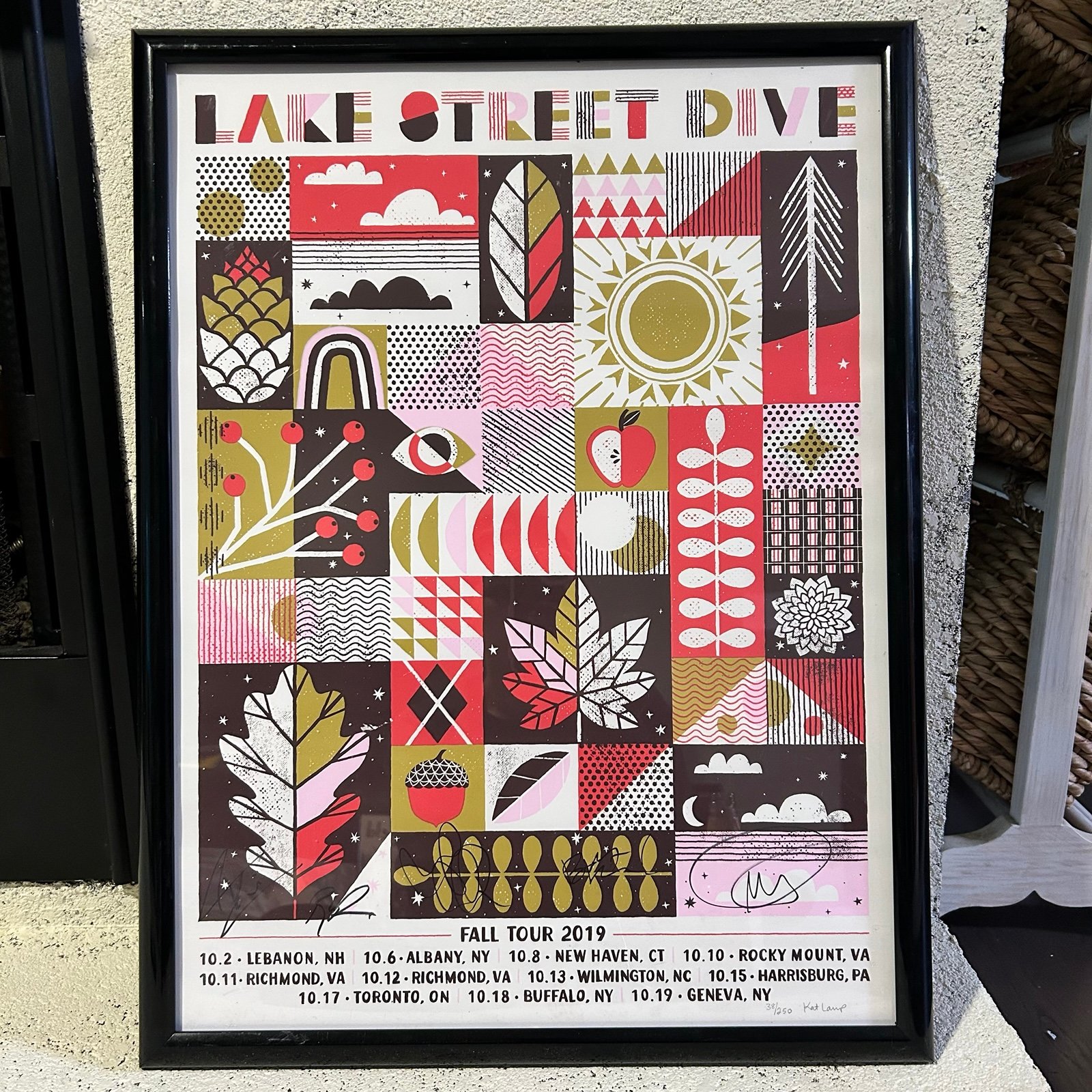 Lake Street Dive 2019 Fall Tour Poster