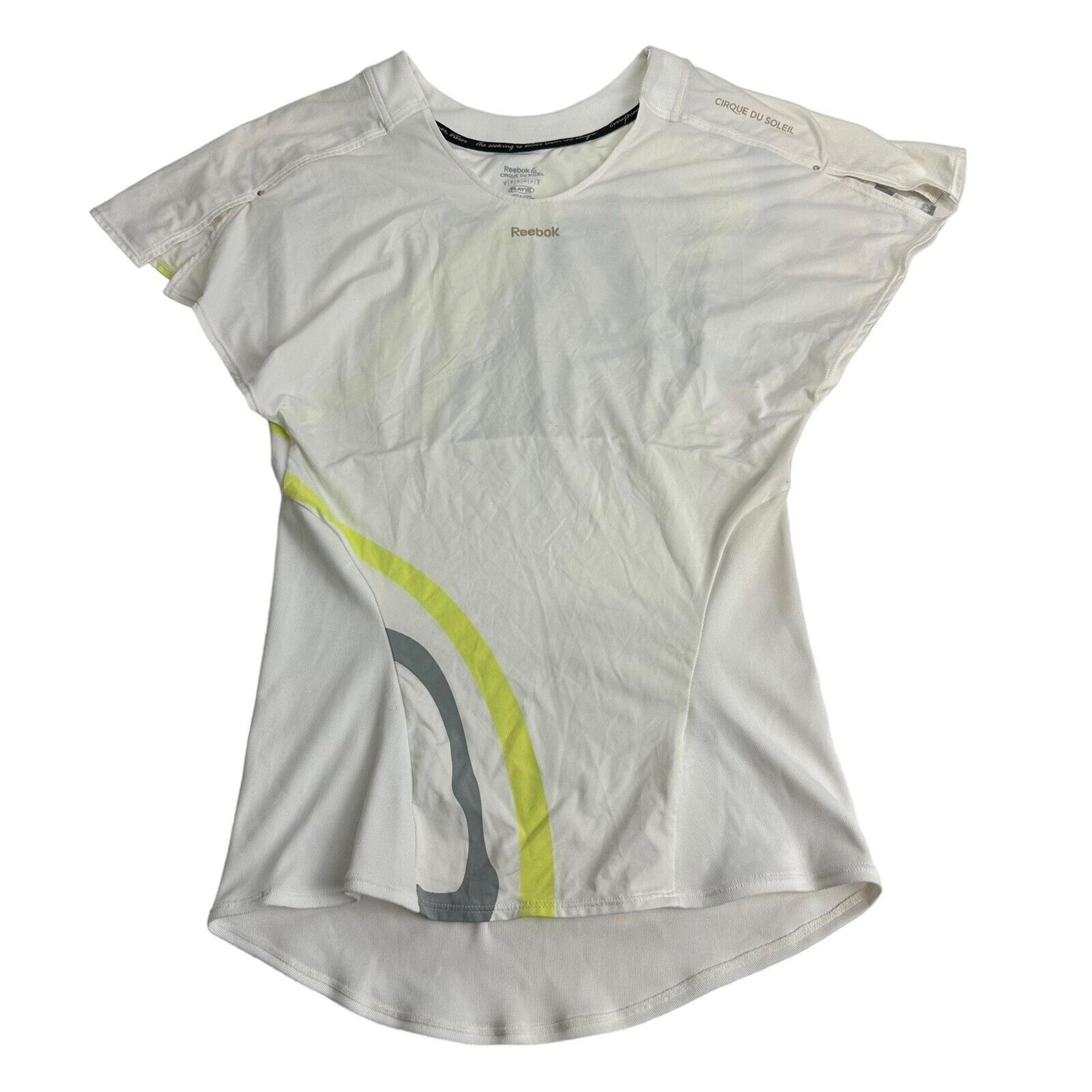 reebok cirque de soleil athletic short sleeve shirt Size S