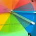 Vintage MMA Metropolitan Museum of Art Color Wheel Theory Rainbow Action Clock