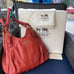 Authentic Coach Madison Maggie Burnt Orange Leather Hobo Shoulder Purse
