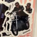 Movie Return of the Dangerous Detectives Flake Stickers - 舘ひろし, 柴田恭平