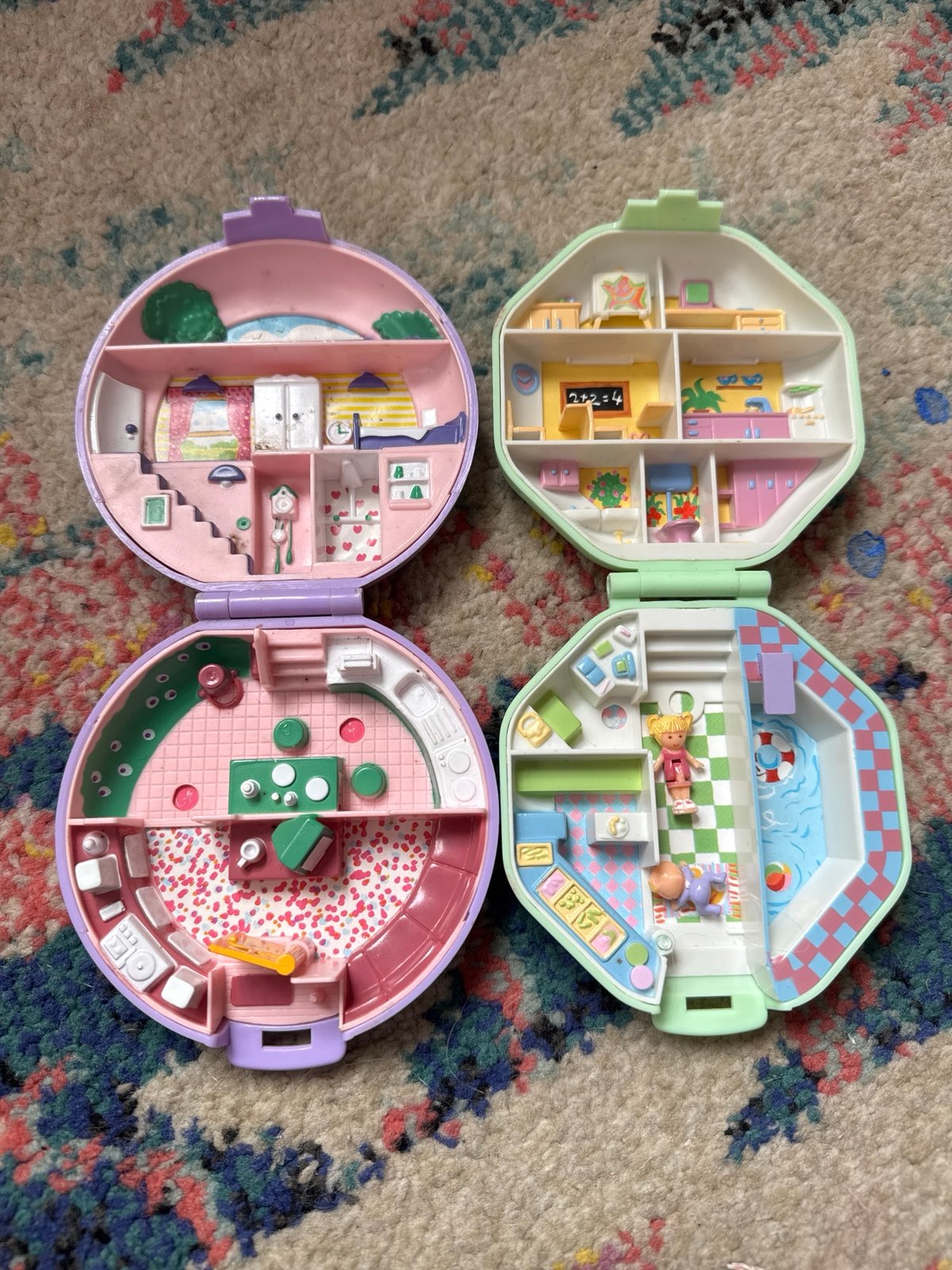 2 Vintage Polly Pocket