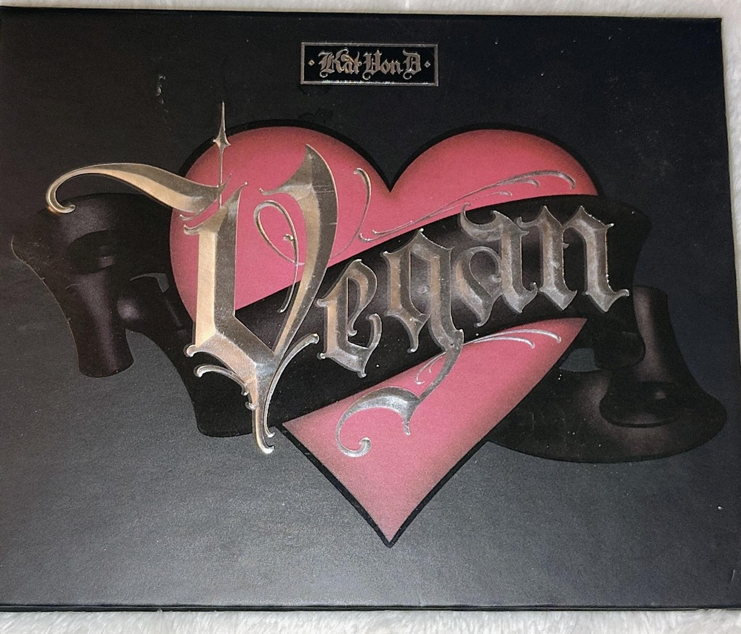 Kat Von D Vegan palette--swatched only