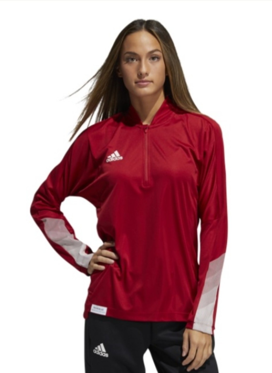 Adidas Team Sideline 21 LS 1/4 Zip Knit Size S