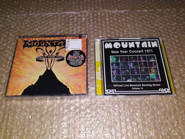 Mountain 4 CDs Over The Top + NEW Years Concert 1971 Leslie West NEW