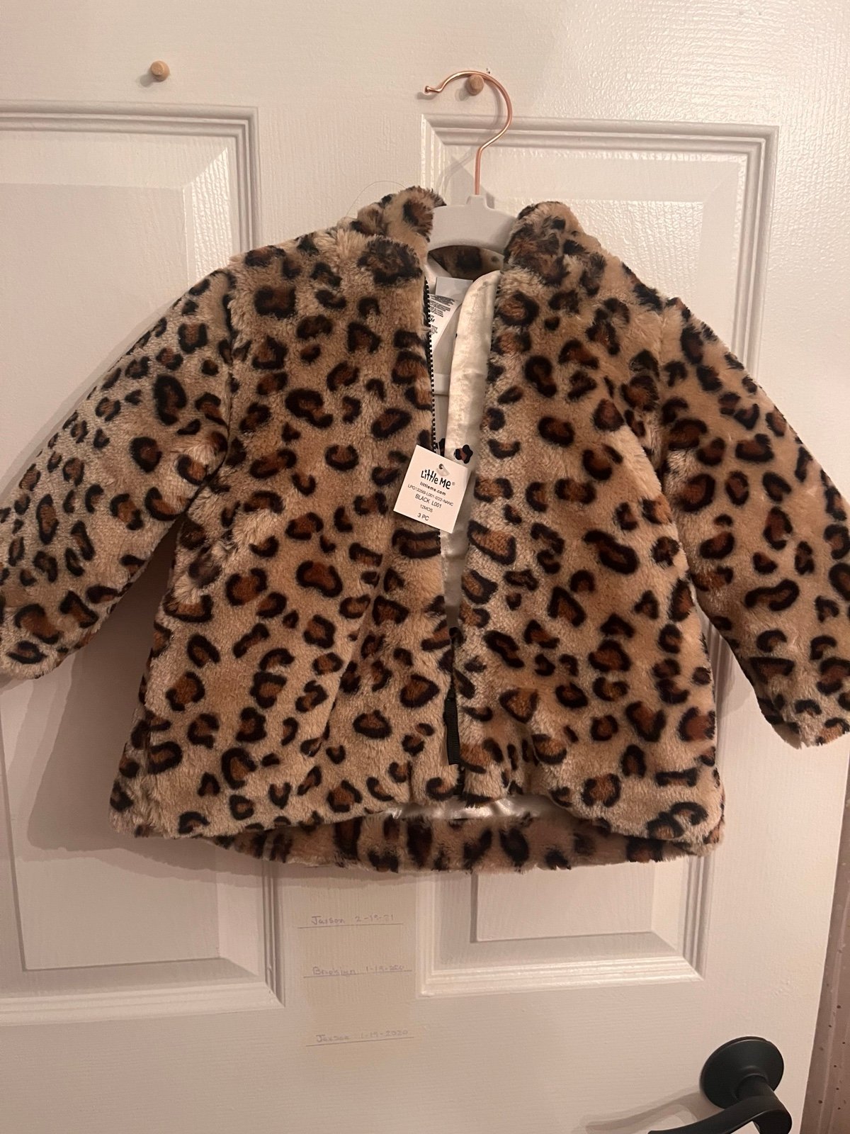 Little Me Faux Fur Jacket