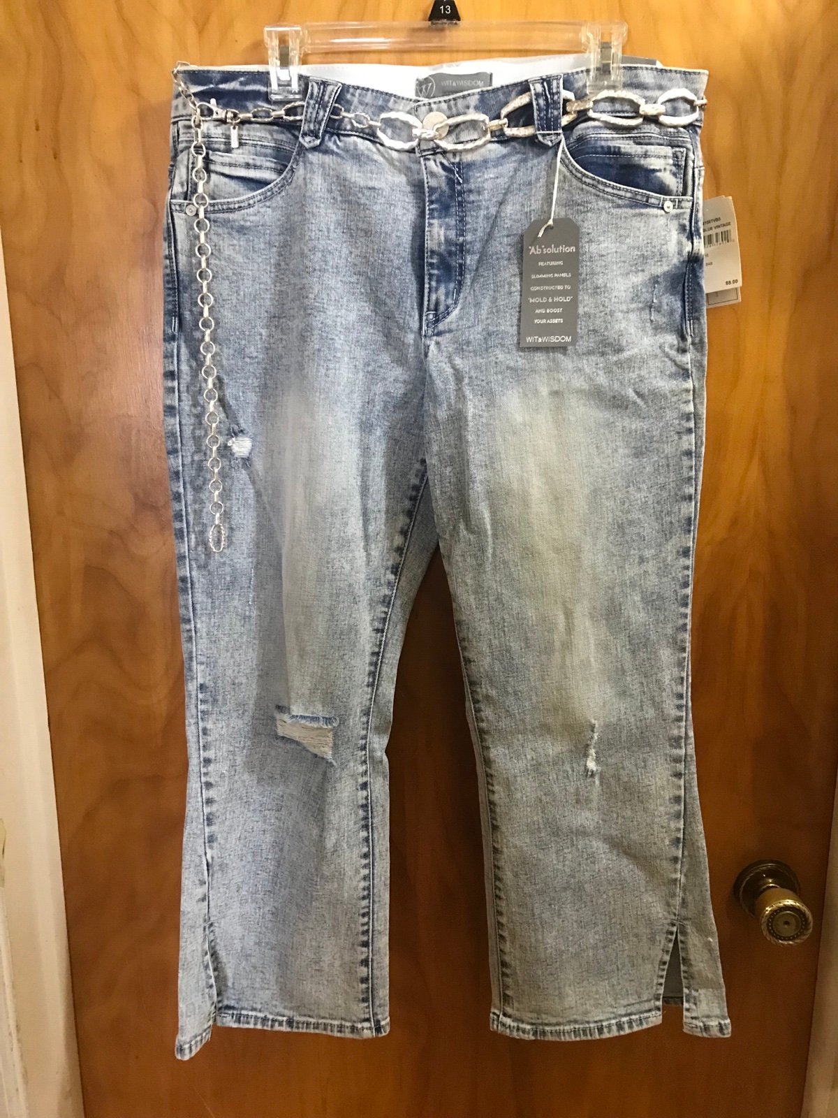 NWT Wit and Wisdom Kick Flare Jeans