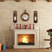 Rustic Wall Hanging Candle Sconces 2Pcs Brown