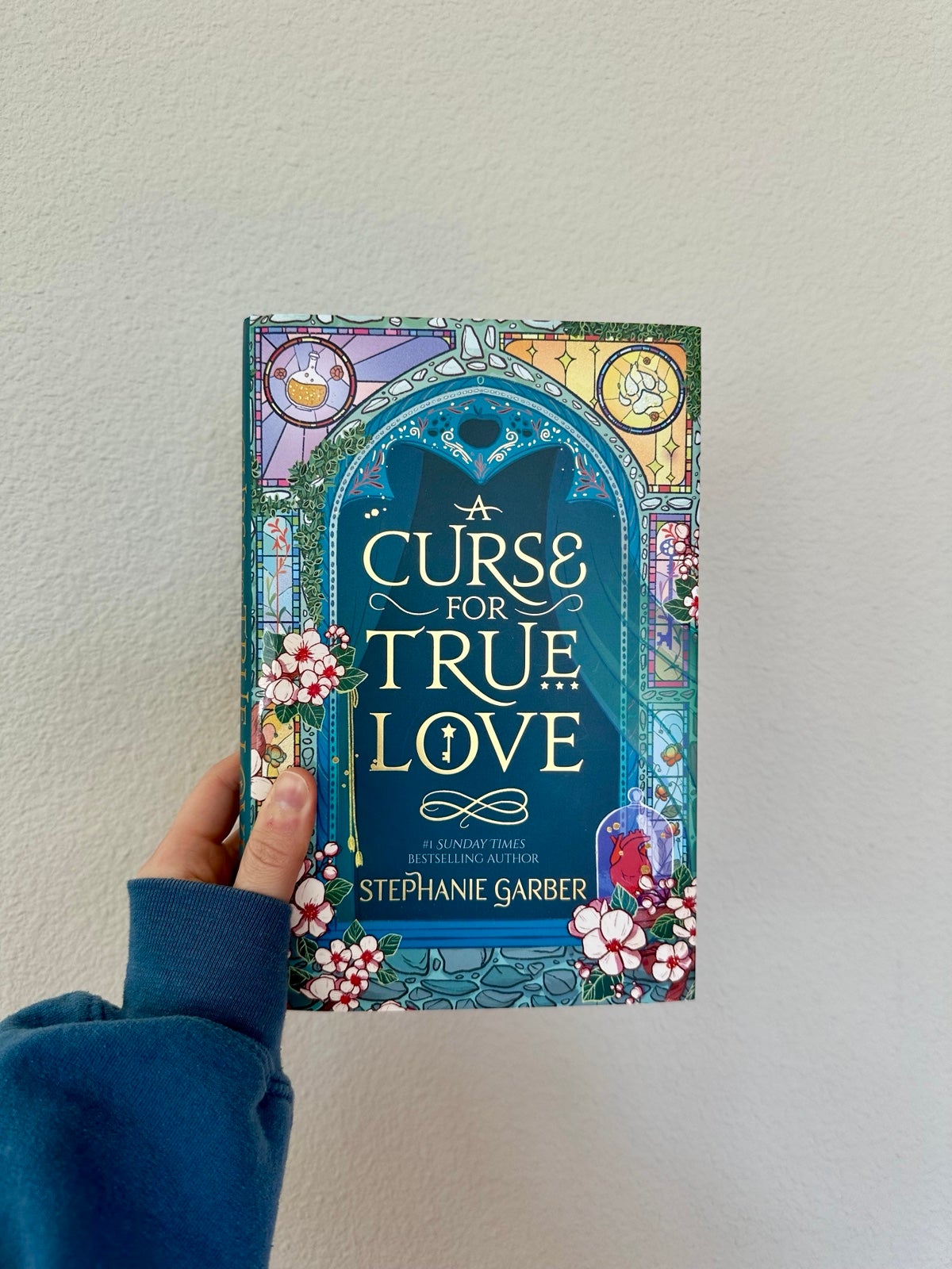 A CURSE FOR TRUE LOVE Waterstones UK Hidden Cover (Paw print)- limited edition