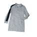 Lilly Pulitzer Navy Striped Skipper Popover Dress Cut Out Sleeves Size S