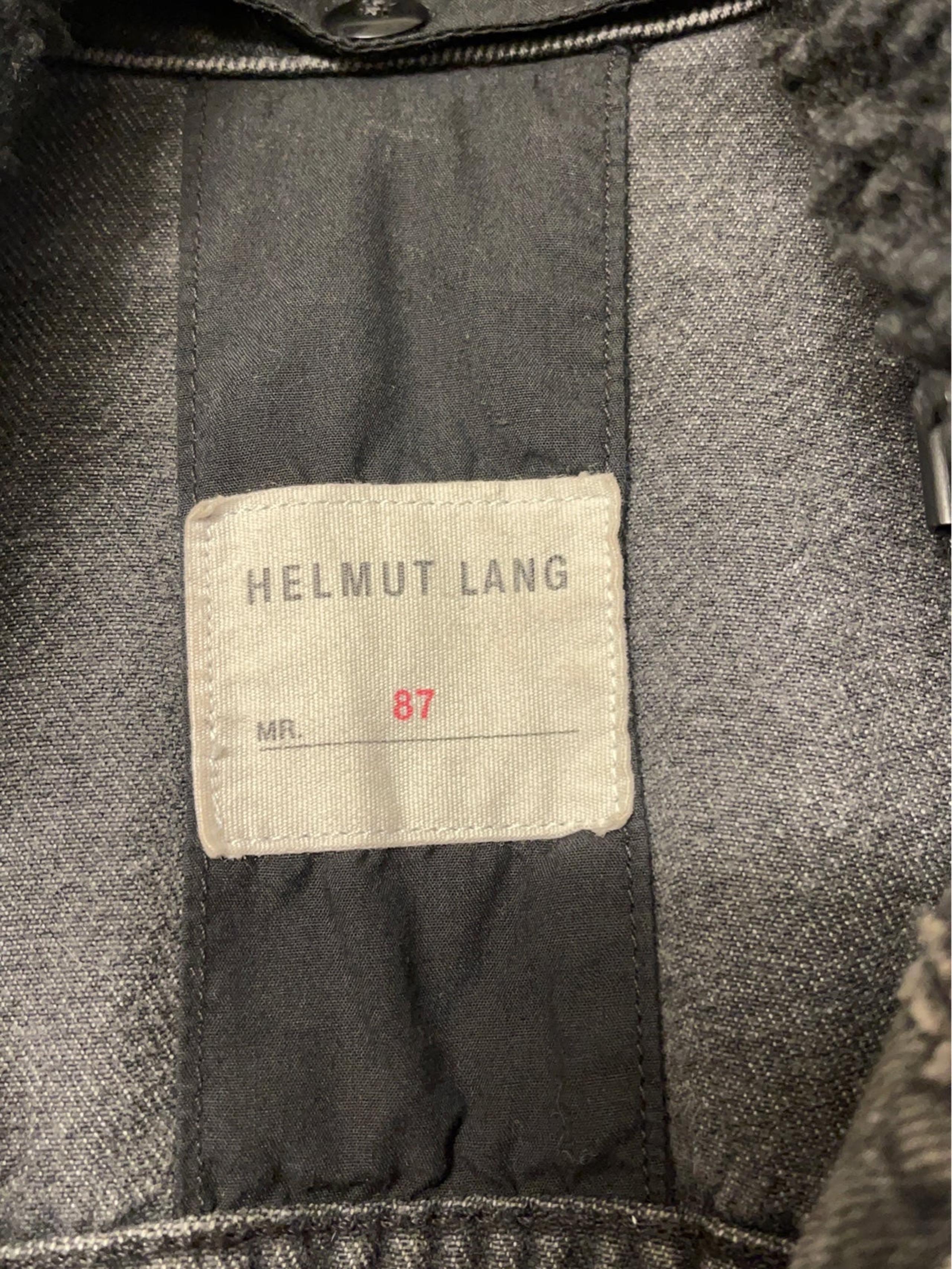 helmut lang denim jacket