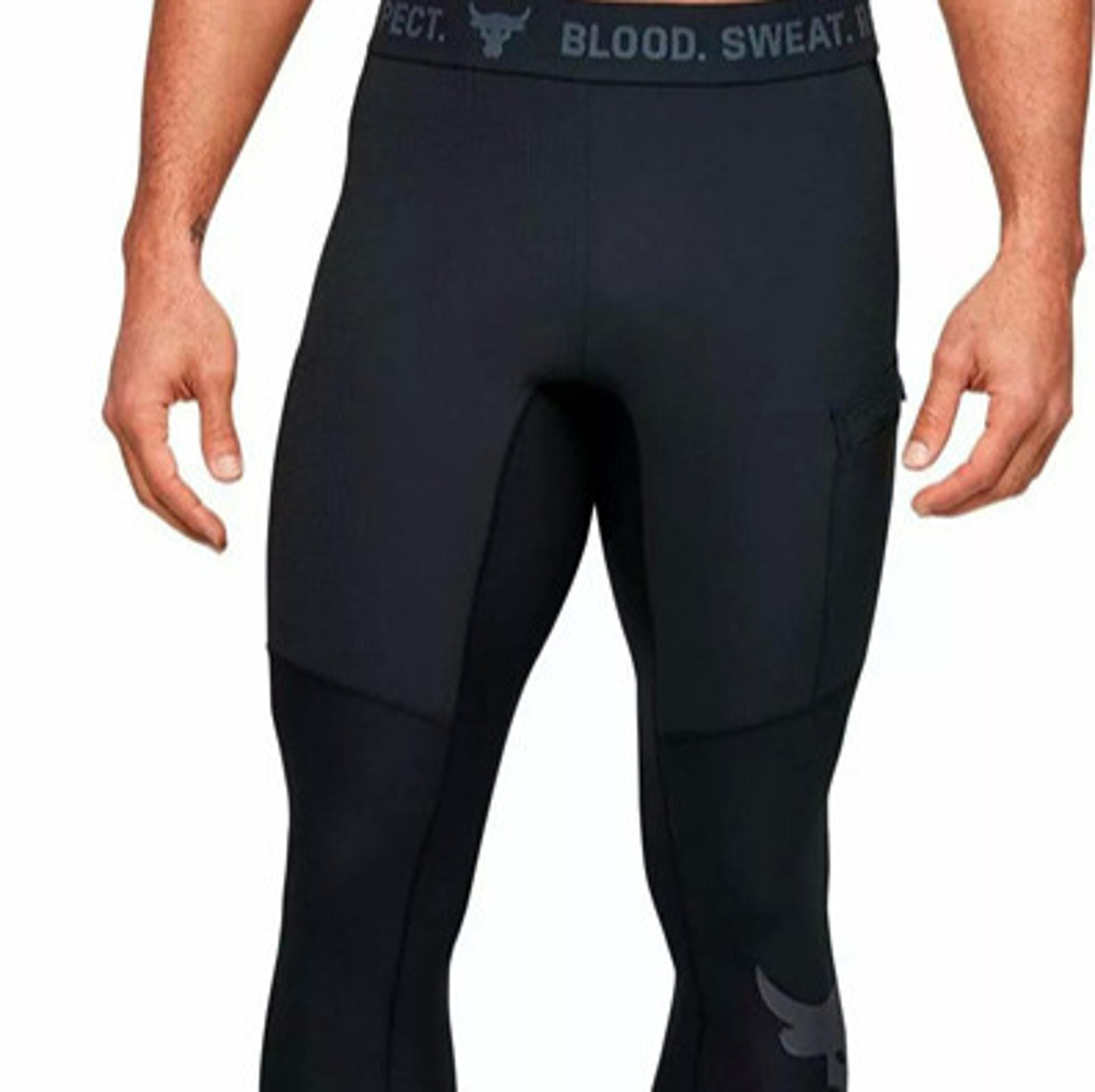 Under Armour Mens Project Rock Ultra-Tight Anti-Odor Leggings 1351533 Size S NWT