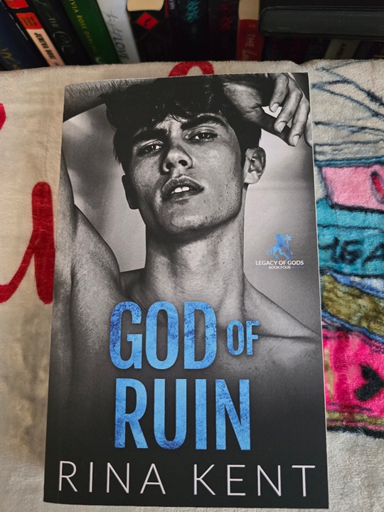 SIGNED God of Ruin by Rina Kent OOP Model Cover