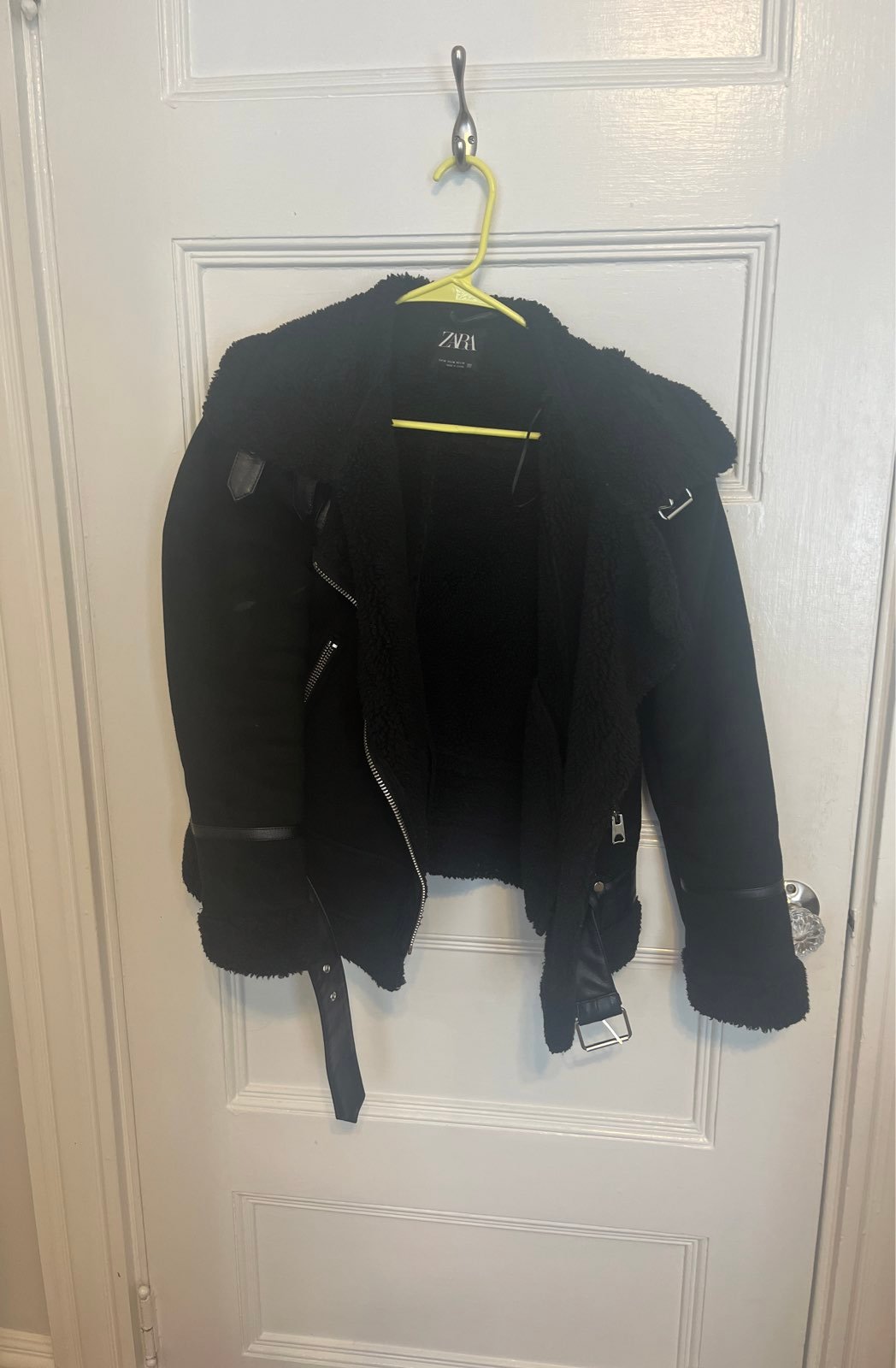 Zara moto jacket medium