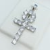 925 Sterling Silver Cubic Zirconia Pendant, UU1P6A6025
