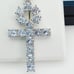 925 Sterling Silver Cubic Zirconia Pendant, UU1P6A6025