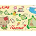 Hawaii Hello Kitty beach towel