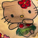Hawaii Hello Kitty beach towel