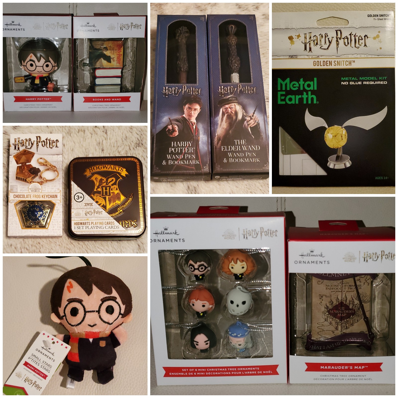Harry Potter Ornament/Collectible Bundle