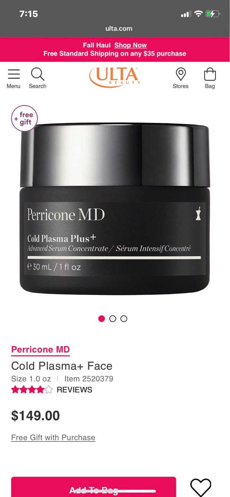 perricone md Cold Plasma+ Face