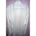 BURBERRY London Size 17 Men Dress Long Shirt White Button down 600