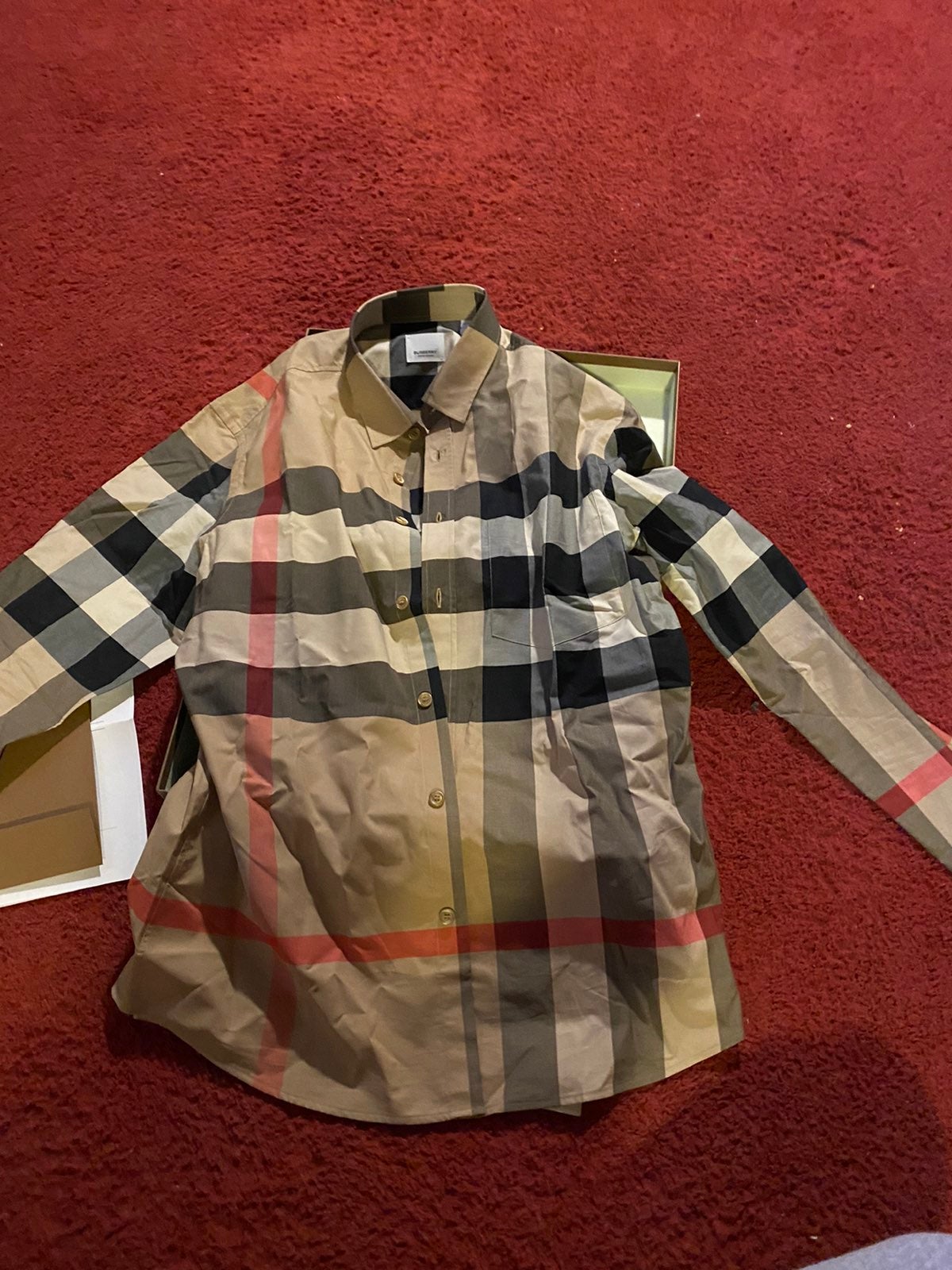 Burberry long sleeve button down