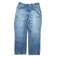 Vintage 90s Rocawear Blue Streetwear Baggy Denim Jeans Size 40x34