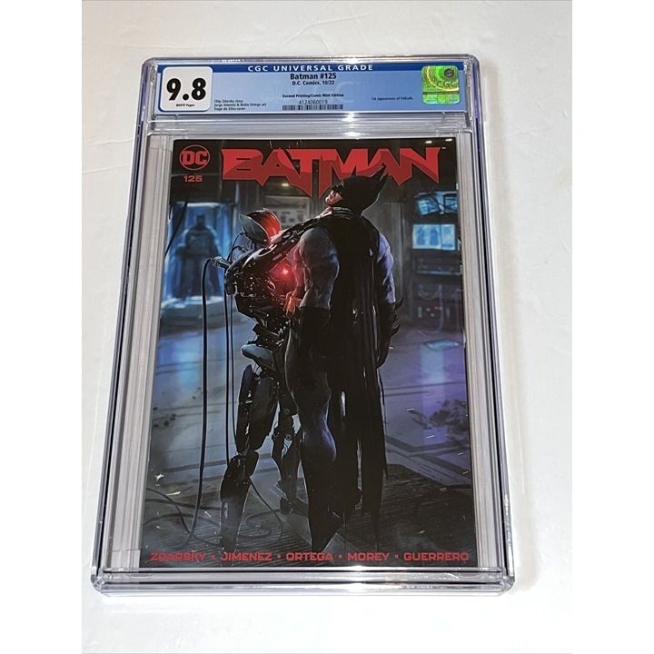 BATMAN #125 CGC 9.8 TIAGO DA VARIANT 1ST Appearance FAILSAFE -Limited To 500