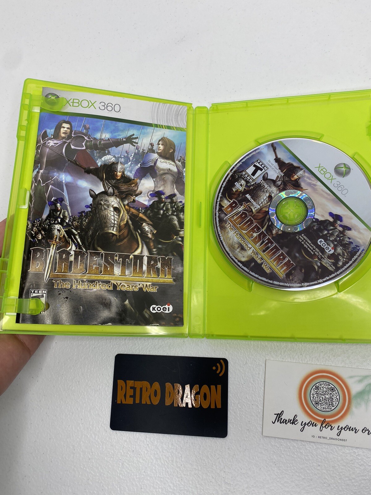 Bladestorm: The Hundred Years' War (2007) Xbox 360 Complete CIB TESTED