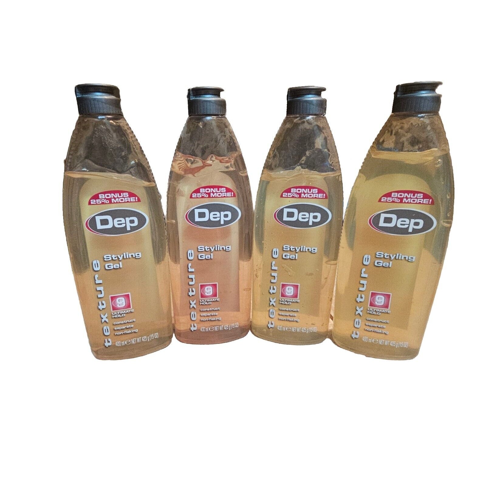 Dep Styling Gel Texture 9 HTF (Lot Of 4)
