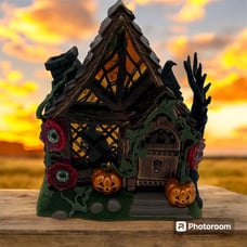Bath & Body Works WITCHES COTTAGE HAUNTED HOUSE Wallflower PROJECTOR Plug In