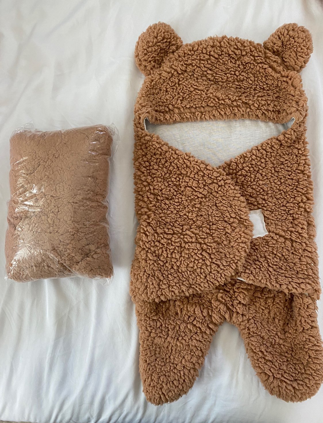 Bear swaddle wrap
