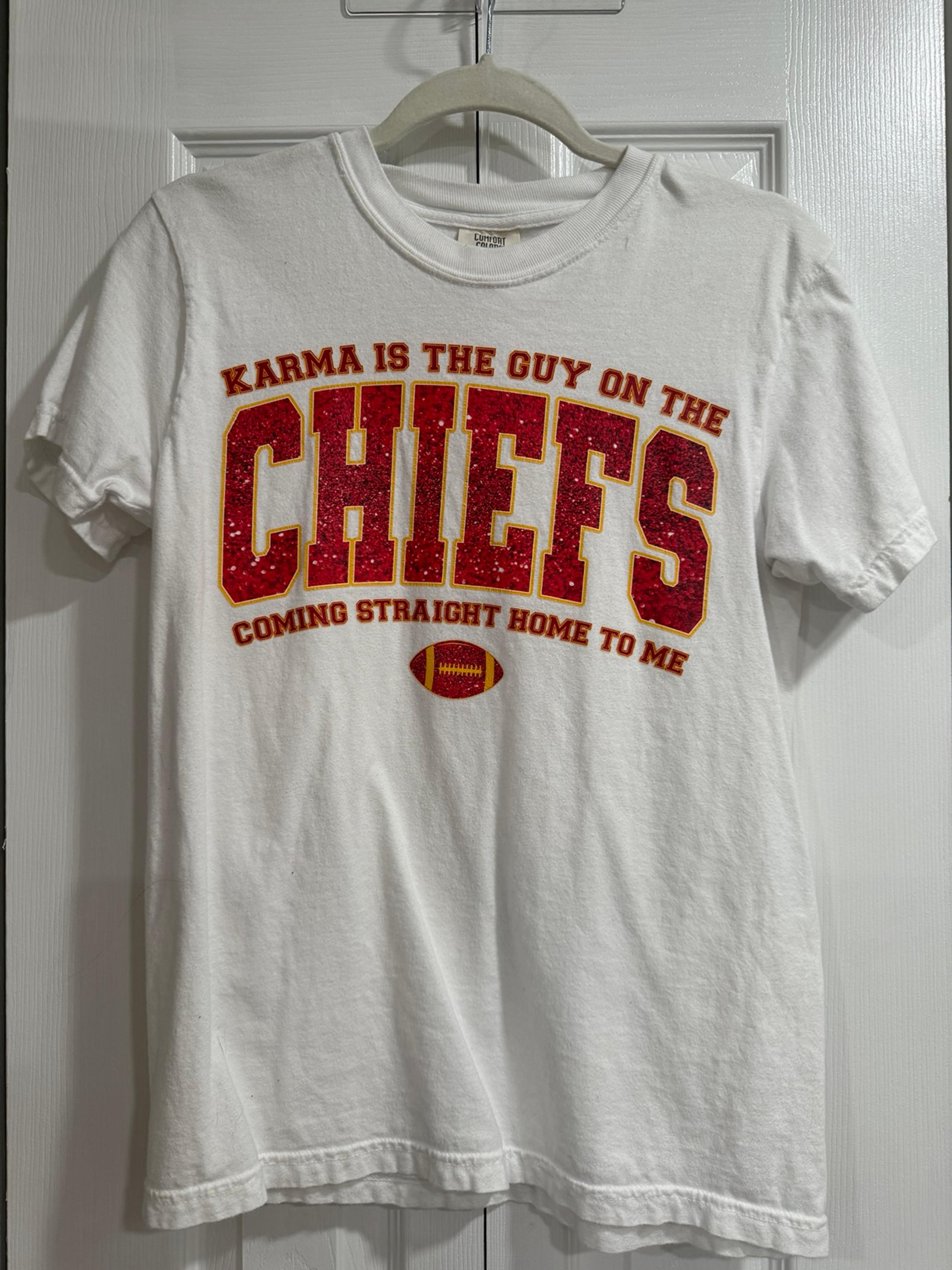 Karma is the chiefs t shirt unisex Small