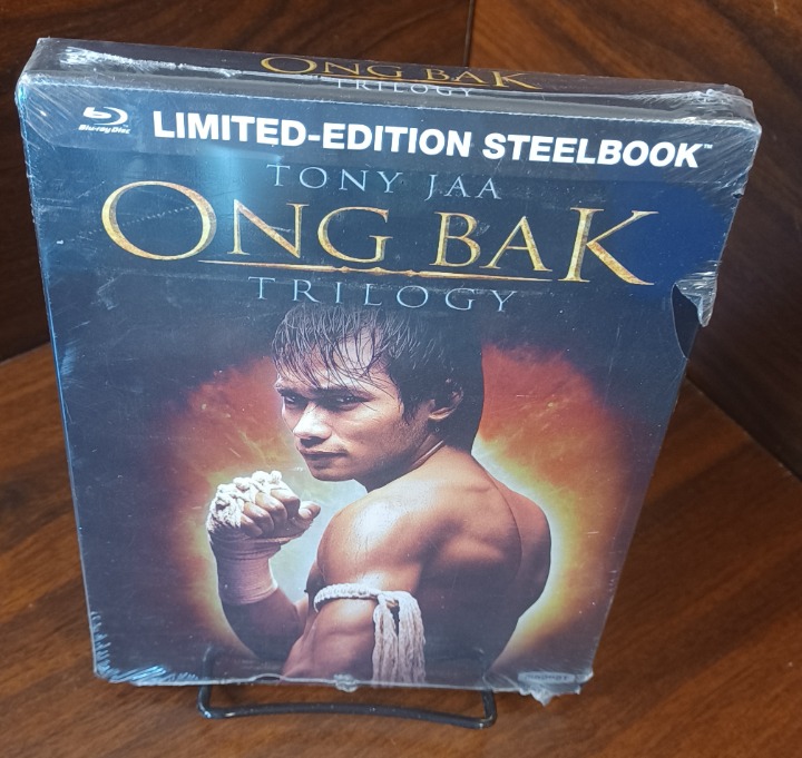 Ong Bak Trilogy Steelbook (Blu-ray) NEW (Sealed)-Free Box Shipping w/Tracking