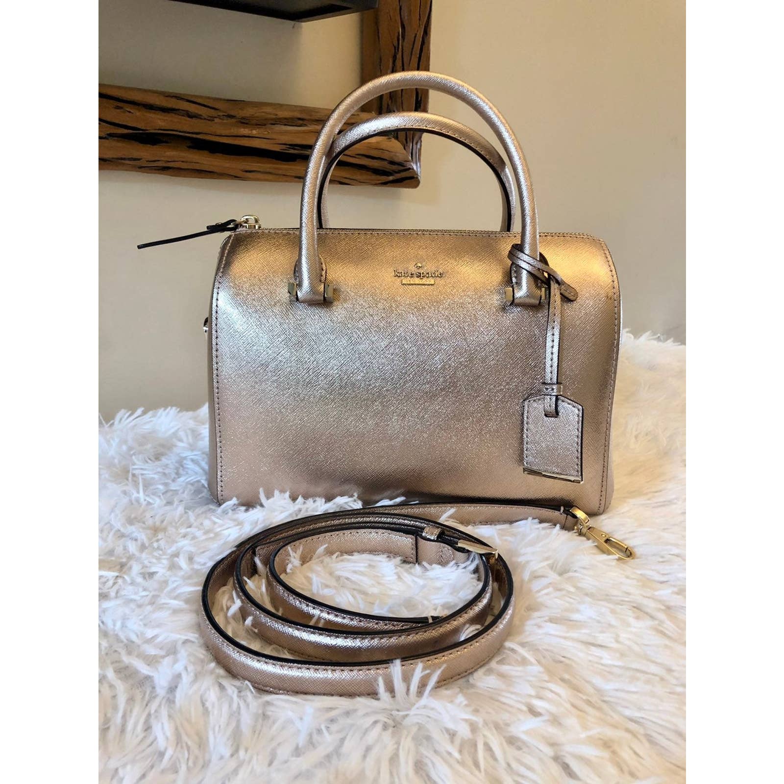 Kate Spade Rose Gold Satchel