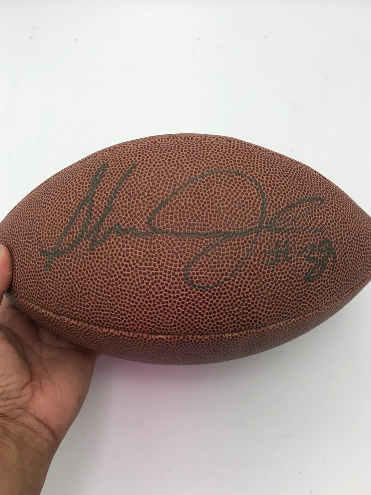 Signed Steven Jackson #39, Wilson Football, St Louis Rams